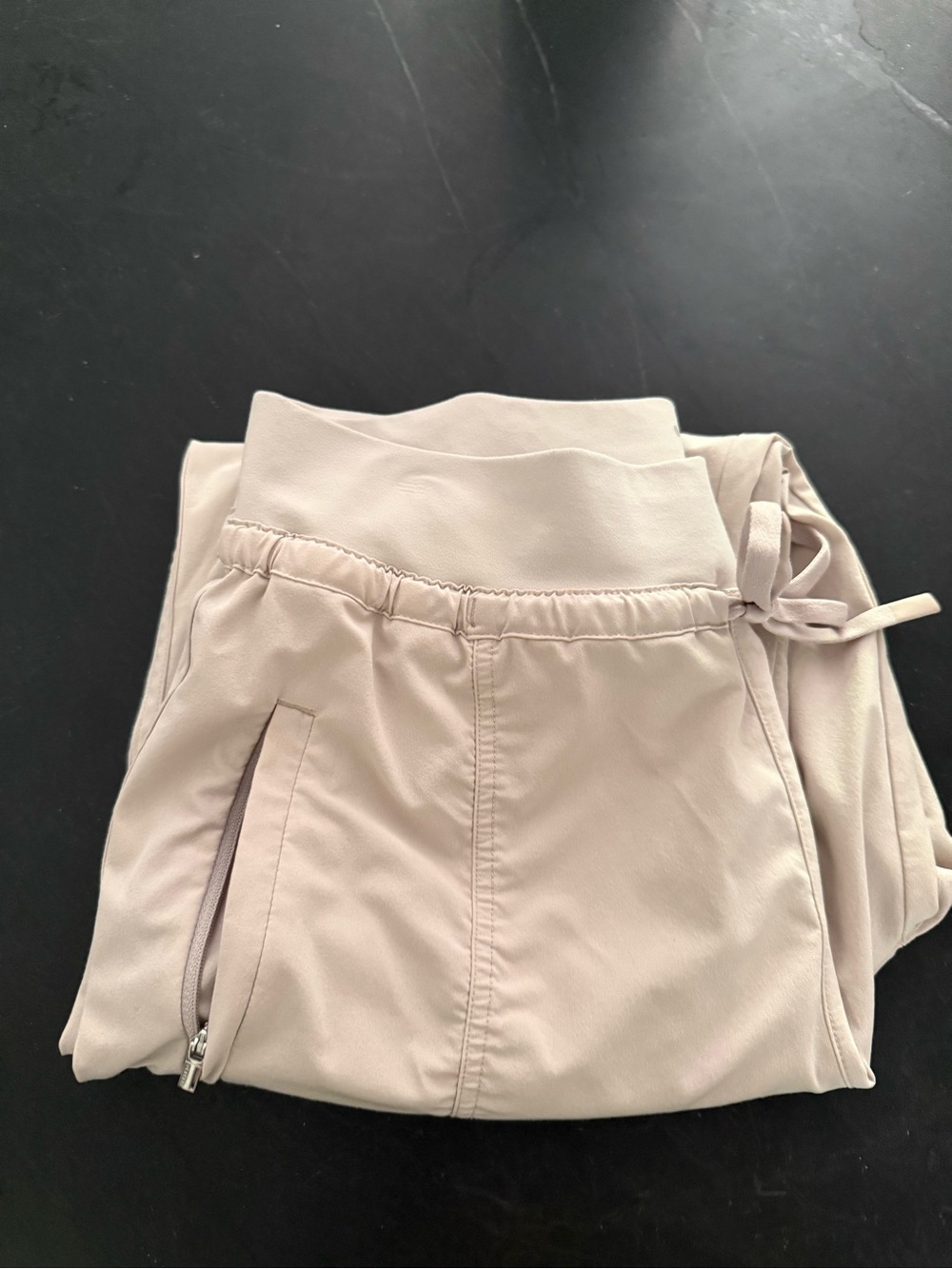 Athleta Light Taupe Jogger Pants